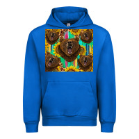Cobalt bear tumbler Urban Hoodie - BarkalooDesign