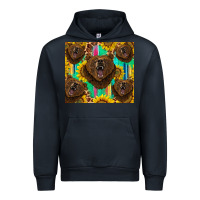 Navy bear tumbler Urban Hoodie - BarkalooDesign