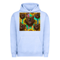 Pigment Grape Ice bear tumbler Urban Hoodie - BarkalooDesign
