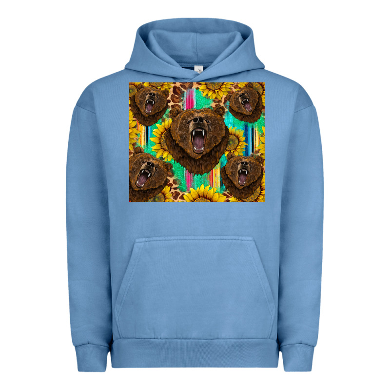Bear Tumbler Urban Hoodie by BarkalooDesign | Teevron