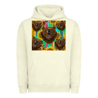 Pigment Pistachio bear tumbler Urban Hoodie - BarkalooDesign