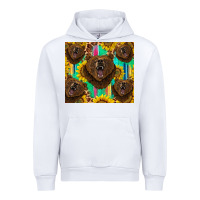 White bear tumbler Urban Hoodie - BarkalooDesign