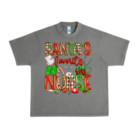 Tornado santa's favorite nurse Urban Heavy Tee - texasbilliewilder