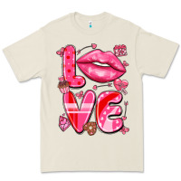 Bone love with lips Premium Tee - LillyAllenDesigns