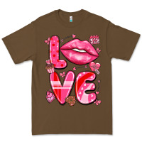 Cacao love with lips Premium Tee - LillyAllenDesigns