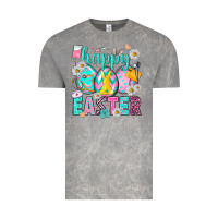 Cloud Rock Happy Easter eggs Nurse Vintage Tee - NancyCooperArtShop