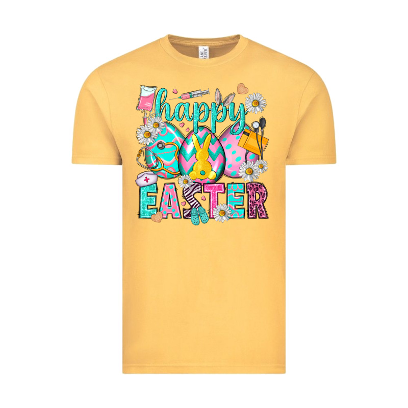 Happy Easter Eggs Nurse Vintage Tee by NancyCooperArtShop | Teevron