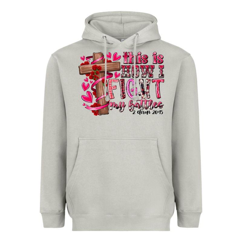 This Is How I Fight My Battles Heavyweight Hoodie by RacoonDesign | Teevron