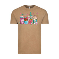 Vintage Coffee easter longhaired cow coffee cups Vintage Tee - Jasminsmagicworld