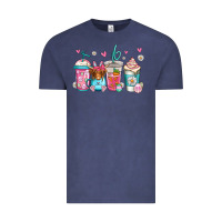 Vintage Denim easter longhaired cow coffee cups Vintage Tee - Jasminsmagicworld