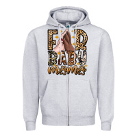 Fur Baby Mama Dog Zipper Hoodie | Teevron