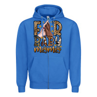 True Royal Fur Baby Mama Dog Zipper Hoodie - CowhideDigitalArt