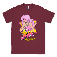Burgundy so funny jem and the holograms classic fans Classic Tee - lanVoArt