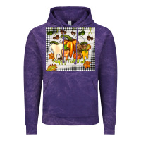 Cloud Purple happy fall y'all teeth Vintage Hoodie - TumblerDesignByShophia