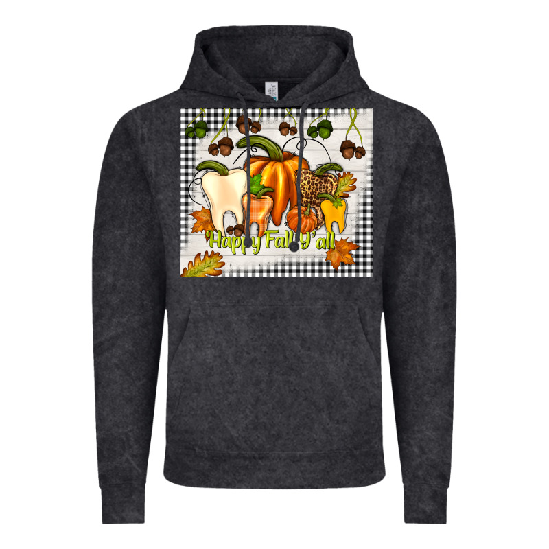 Happy Fall Y'all Teeth Vintage Hoodie by TumblerDesignByShophia | Teevron