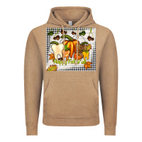 Vintage Coffee happy fall y'all teeth Vintage Hoodie - TumblerDesignByShophia