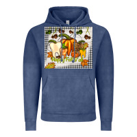 Vintage Denim happy fall y'all teeth Vintage Hoodie - TumblerDesignByShophia