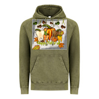 Vintage Olive happy fall y'all teeth Vintage Hoodie - TumblerDesignByShophia