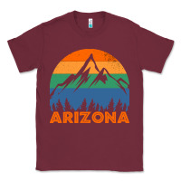 Burgundy Arizona-01Mxk Classic Tee - lanVoArt
