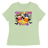 Matcha candy corn cute Ladies Tee - LillyAllenDesigns