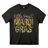 Asphalt Little miss Mardi Gras Heavy Core Tee - BundleAndBundleShop