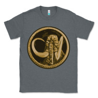 Charcoal Heather mammoth black king Classic Tee - lanVoArt