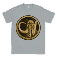 Heather Grey mammoth black king Classic Tee - lanVoArt