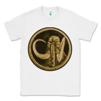 White mammoth black king Classic Tee - lanVoArt