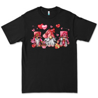 Black valentine's day gnomes Premium Tee - LillyAllenDesigns