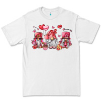 White valentine's day gnomes Premium Tee - LillyAllenDesigns