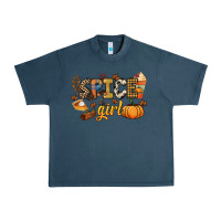 Midnight Navy Spice girl Urban Heavy Tee - NancyCooperArtShop