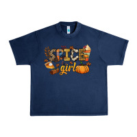 Navy Spice girl Urban Heavy Tee - NancyCooperArtShop