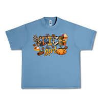 Pebble Blue Spice girl Urban Heavy Tee - NancyCooperArtShop