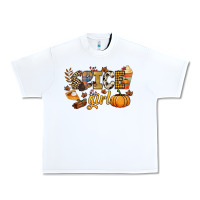 White Spice girl Urban Heavy Tee - NancyCooperArtShop
