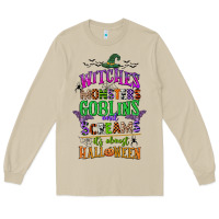 Witches Monsters Goblins And Screams Its Almost Halloween Long Sleeve Tee | Teevron