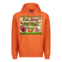 Carrot eat sleep football repeat tumbler Premium Hoodie - BundleAndBundleShop