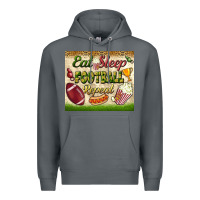 Rock eat sleep football repeat tumbler Premium Hoodie - BundleAndBundleShop