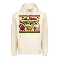 Tofu eat sleep football repeat tumbler Premium Hoodie - BundleAndBundleShop
