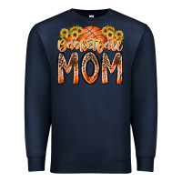 Navy basketball mom Premium Sweatshirt - RacoonDesign