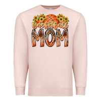 Pale Pink basketball mom Premium Sweatshirt - RacoonDesign