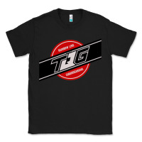 Black toqger vintage rainbow line Classic Tee - lanVoArt