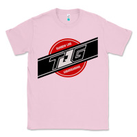 Bubblegum Pink toqger vintage rainbow line Classic Tee - lanVoArt