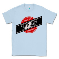 Dusty Blue toqger vintage rainbow line Classic Tee - lanVoArt