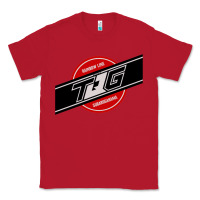 Red toqger vintage rainbow line Classic Tee - lanVoArt