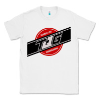 White toqger vintage rainbow line Classic Tee - lanVoArt
