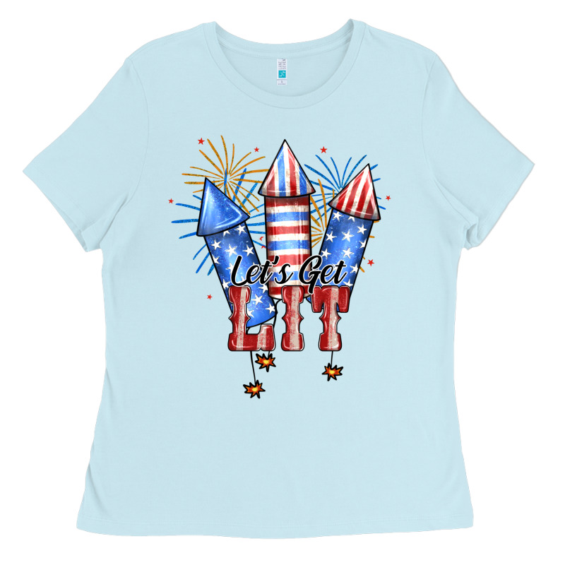 Let's Get Lit Ladies Tee by RanaPortraitStore | Teevron