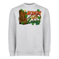 Howdy Go Lucky St. Patricks Day Heavyweight Sweatshirt | Teevron