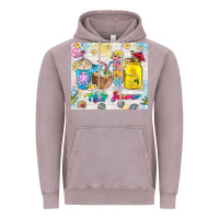 Vintage Zinc hello summer coffee cups Vintage Hoodie - TumblerDesignByShophia