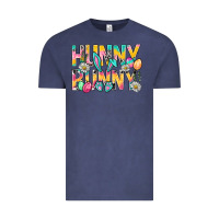 Vintage Denim Hunny Bunny Easter Vintage Tee - NancyCooperArtShop