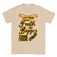Mushroom Let your Faith Be Bigger than your fear Classic Tee - Bettercallsaul